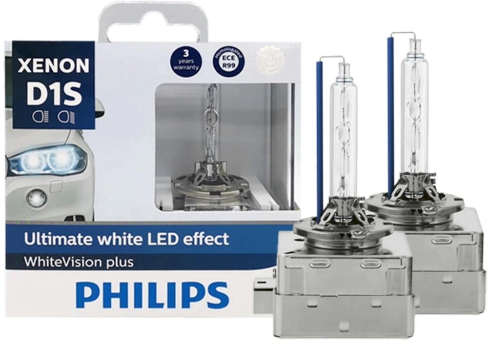 Ксеноновая лампа Philips D1S 35W +120% Xenon WhiteVision 2шт. купить ...
