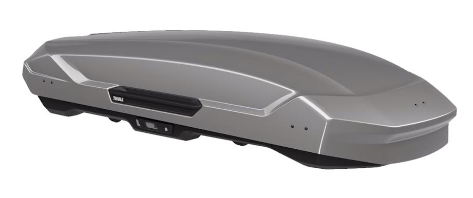 Бокс Thule Motion 3 XL, 215x89x43 см, титановый глянцевый, 500 л на ...